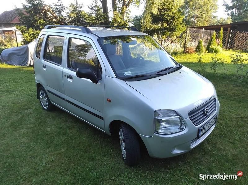 Używany Suzuki Wagon R+ 2001 Srebrny Minivan