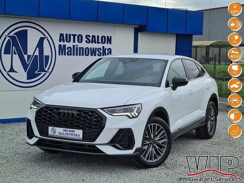 Biały Używany 2023 Audi Q3 Sportback SUV | 149 900 zł (Uczciwa cena) - Obraz 1/4