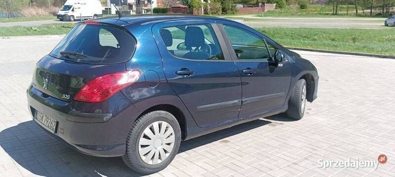 Granatowy Używany 2010 Peugeot 308 Hatchback | 9999 zł (Dobra cena) - Obraz 1/4
