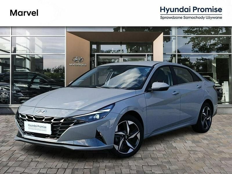 Szary Używany 2023 Hyundai Elantra Sedan/Limuzyna | 86 600 zł (Uczciwa cena) - Obraz 1/4