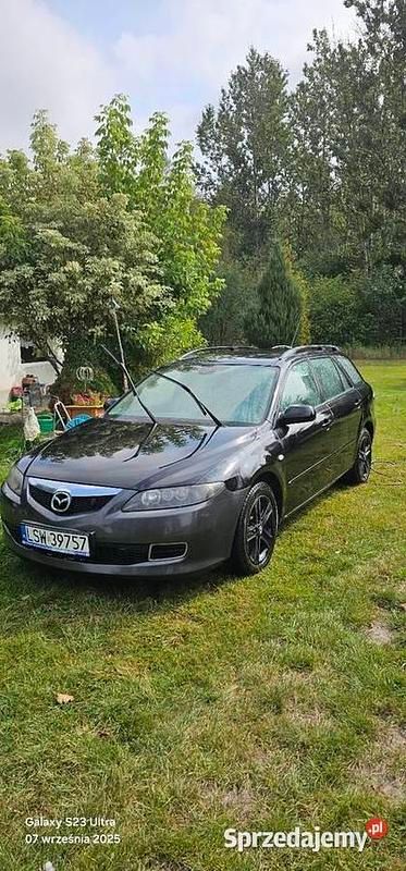 Czarny Używany 2005 Mazda 6 Kombi | 6800 zł (Drogi) - Obraz 1/4