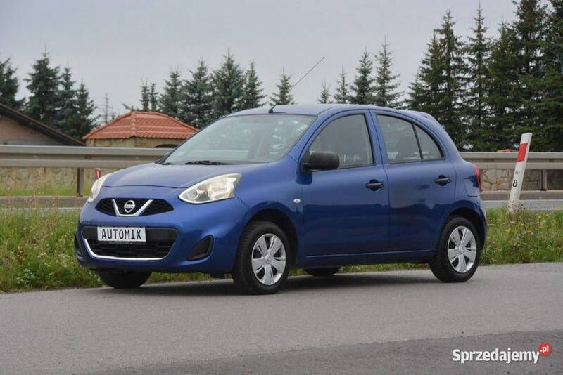Niebieski Używany 2014 Nissan Micra Hatchback | 23 300 zł (Uczciwa cena) - Obraz 1/4