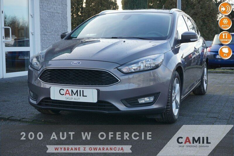Szary Używany 2015 Ford Focus Kombi | 37 900 zł - Obraz 1/3