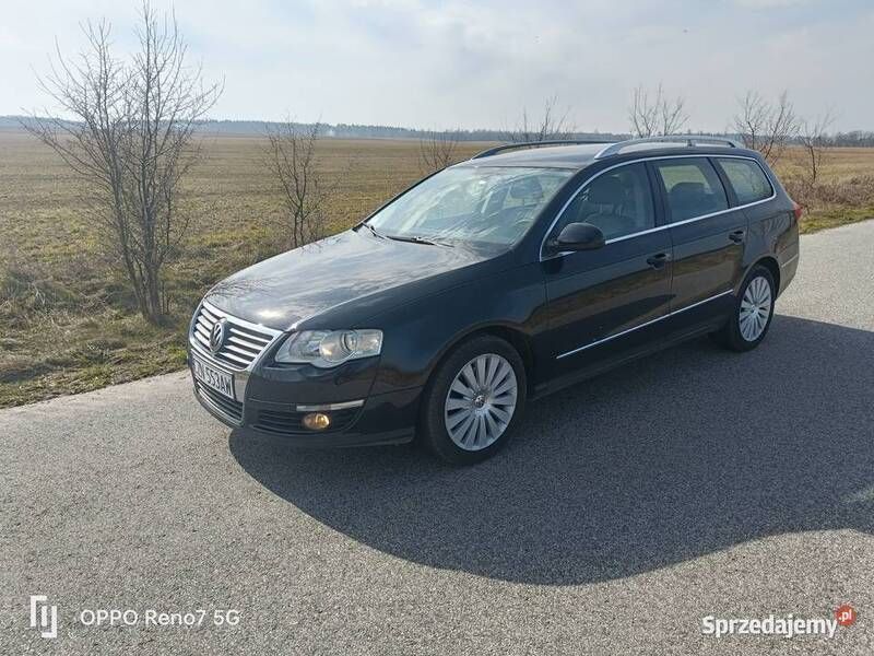 Używany VW Passat 2007 Czarny Sedan/Limuzyna