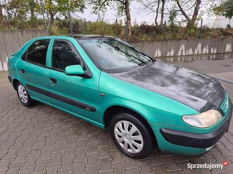 Zielony Używany 1999 Citroën Xsara Hatchback | 2690 zł - Obraz 1/4