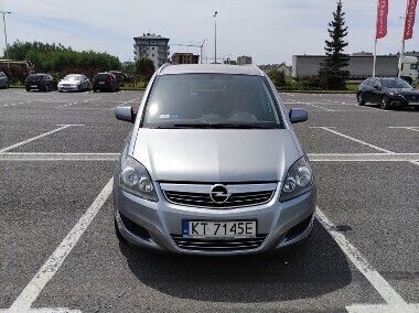 Srebrny Używany 2010 Opel Zafira Minivan | 11 500 zł (Uczciwa cena) - Obraz 1/4