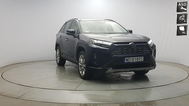Granatowy Używany 2021 Toyota RAV4 Hybrid Executive SUV | 149 850 zł (Uczciwa cena) - Obraz 1/4