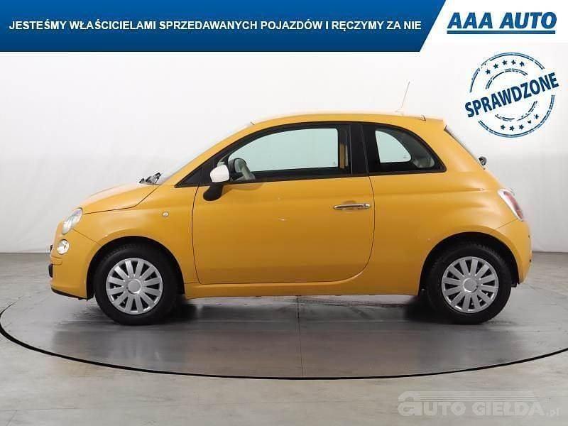 Używany Fiat 500 2012 Żółty
