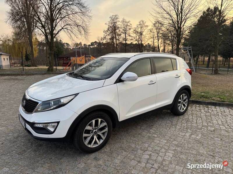 Biały Używany 2014 Kia Sportage SUV | 43 500 zł (Uczciwa cena) - Obraz 1/4