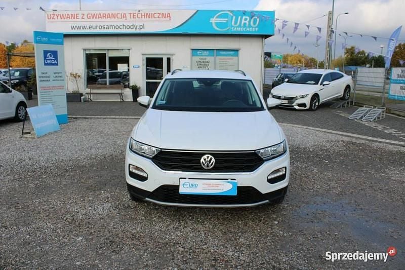Biały Używany 2020 VW T-Roc SUV | 81 900 zł (Uczciwa cena) - Obraz 1/4