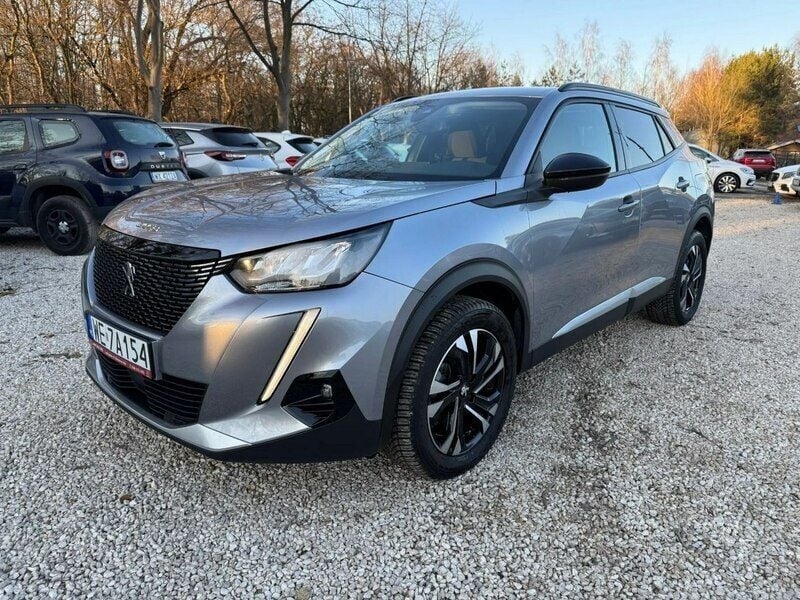 Szary (metalik) Używany 2022 Peugeot 2008 SUV | 86 800 zł (Drogi) - Obraz 1/4