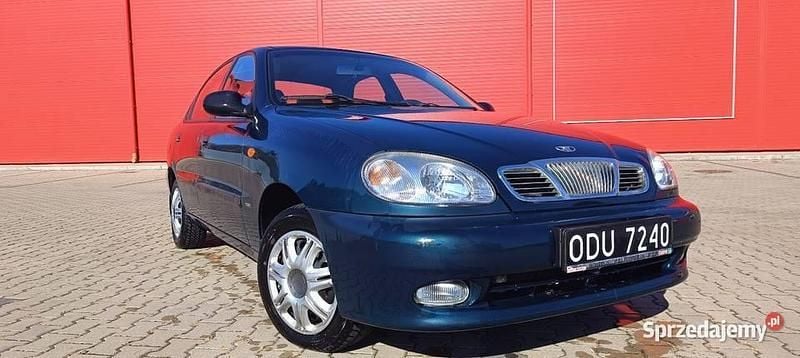 Zielony Używany 1999 Chevrolet Lanos Sedan/Limuzyna | 4300 zł - Obraz 1/4
