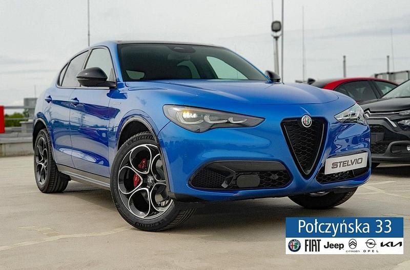 Niebieski (metalik) Nowe 2024 Alfa Romeo Stelvio SUV | 249 890 zł - Obraz 1/4