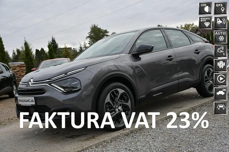 Grafitowy (metalik, perła) Używany 2024 Citroën C4 Hatchback | 76 800 zł (Uczciwa cena) - Obraz 1/4