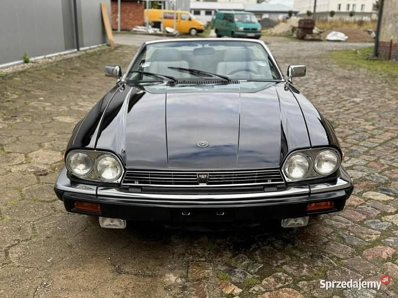 Czarny Używany 1988 Jaguar XJS Kabriolet | 55 900 zł - Obraz 1/4