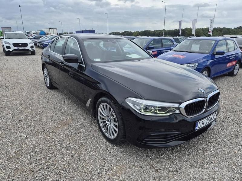 Czarny Używany 2018 BMW 530 Sedan/Limuzyna | 85 155 zł - Obraz 1/4