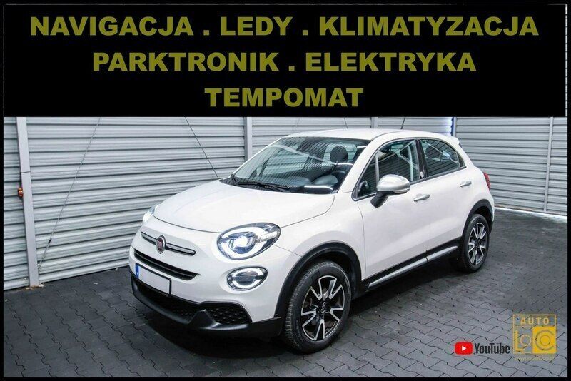 Biały (metalik) Używany 2019 Fiat 500X SUV | 50 800 zł (Uczciwa cena) - Obraz 1/4