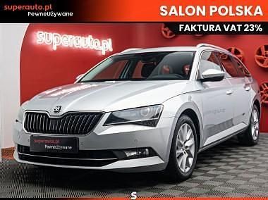Srebrny Używany 2019 Skoda Superb Ambition Kombi | 71 500 zł (Uczciwa cena) - Obraz 1/4