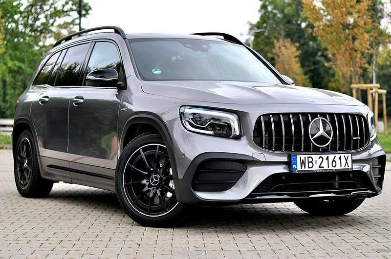 Czarny Używany 2022 Mercedes GLB35 AMG SUV | 179 900 zł - Obraz 1/4