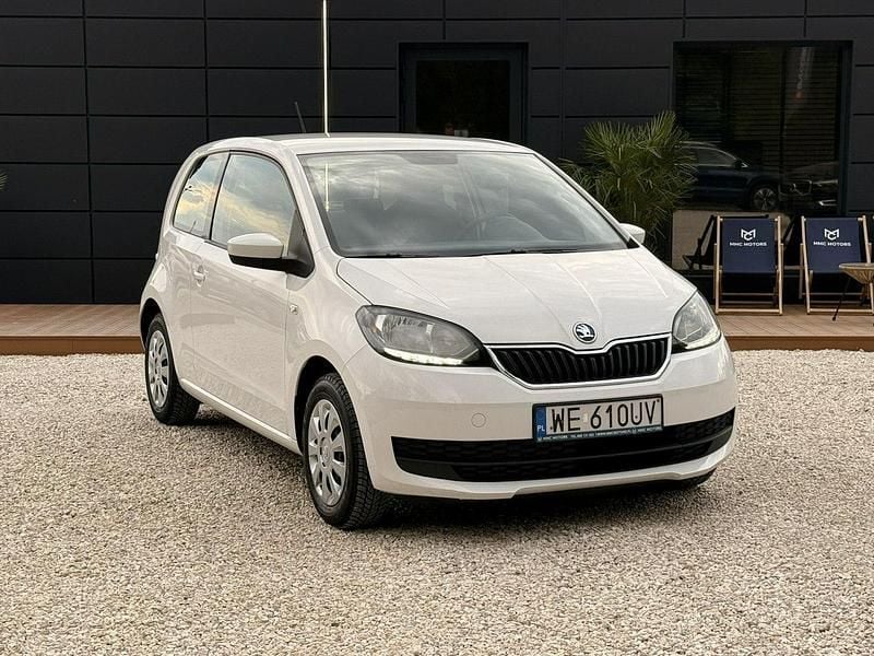 Biały (metalik) Używany 2018 Skoda Citigo Hatchback | 32 800 zł (Drogi) - Obraz 1/3
