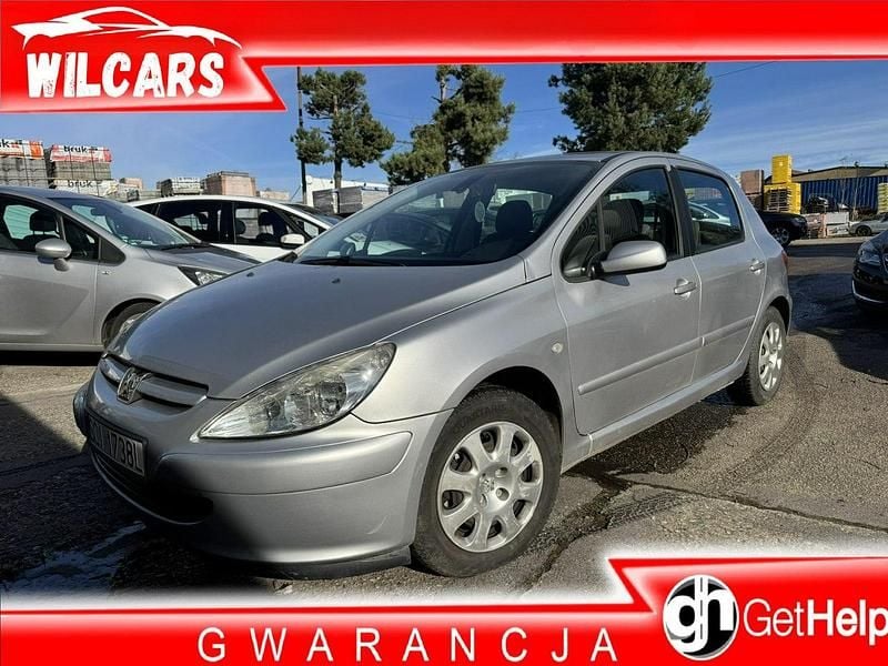 Srebrny (metalik) Używany 2001 Peugeot 307 Hatchback | 4500 zł (Uczciwa cena) - Obraz 1/4