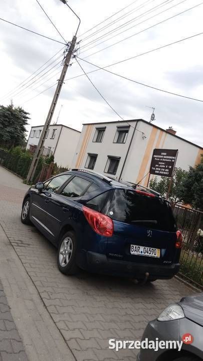 Granatowy Używany 2008 Peugeot 207 Kombi | 7200 zł (Uczciwa cena) - Obraz 1/4