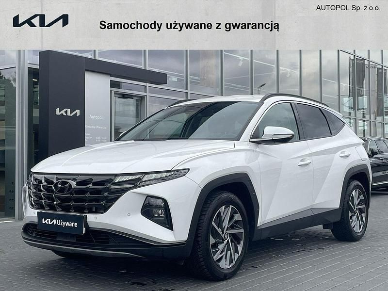 Biały Używany 2023 Hyundai Tucson SUV | 109 900 zł (Drogi) - Obraz 1/4