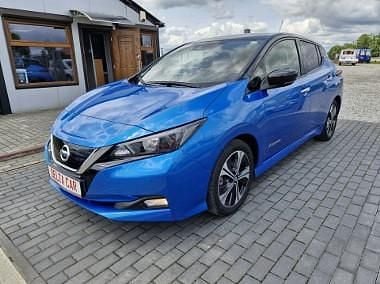 Niebieski Używany 2019 Nissan Leaf Hatchback | 52 900 zł - Obraz 1/4