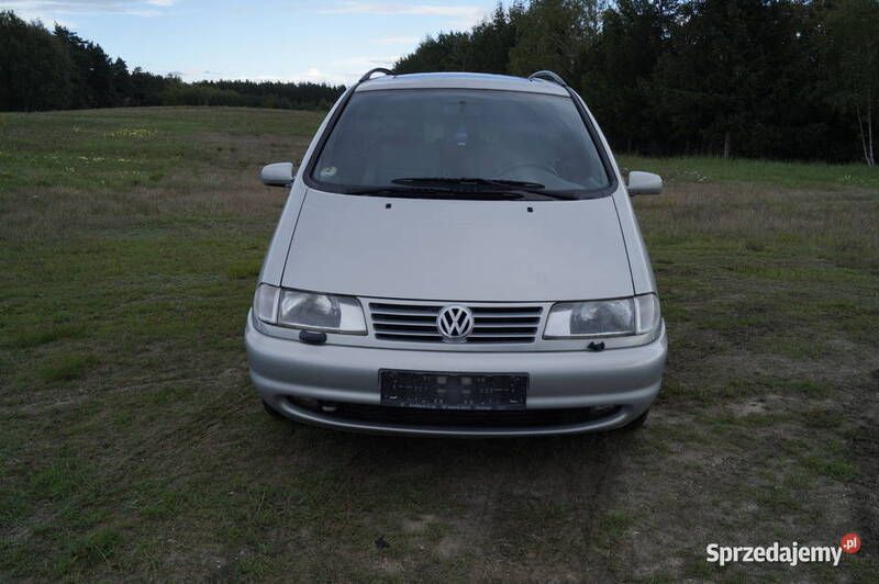 Srebrny Używany 1999 VW Sharan Minivan | 5500 zł - Obraz 1/4
