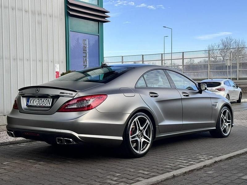 Używany Mercedes CLS63 AMG AMG 557 KM (409 kW) 2011 Biały Sedan/Limuzyna