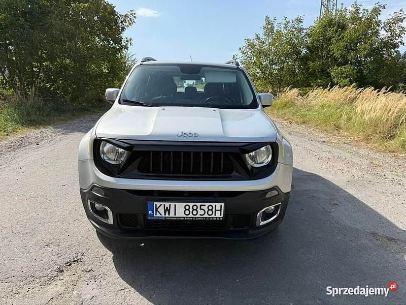 Srebrny Używany 2015 Jeep Renegade SUV | 42 900 zł (Dobra cena) - Obraz 1/4