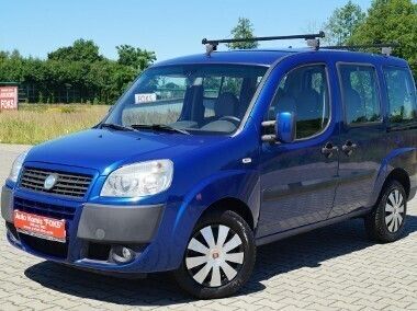 Niebieski Używany 2006 Fiat Doblò Minivan | 14 900 zł - Obraz 1/4