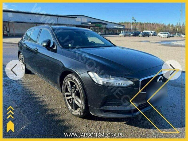 Czarny Używany 2018 Volvo V90 Kombi | 50 300 zł - Obraz 1/4