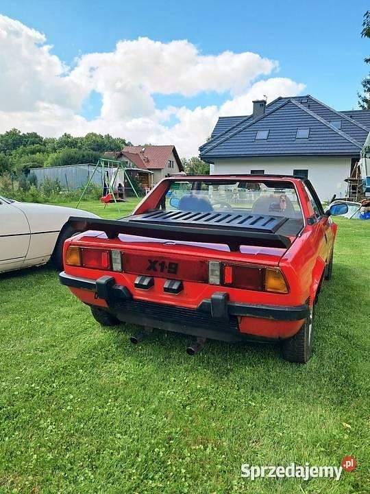 Czerwony Używany 1978 Fiat X 1/9 Kabriolet | 26 000 zł - Obraz 1/4