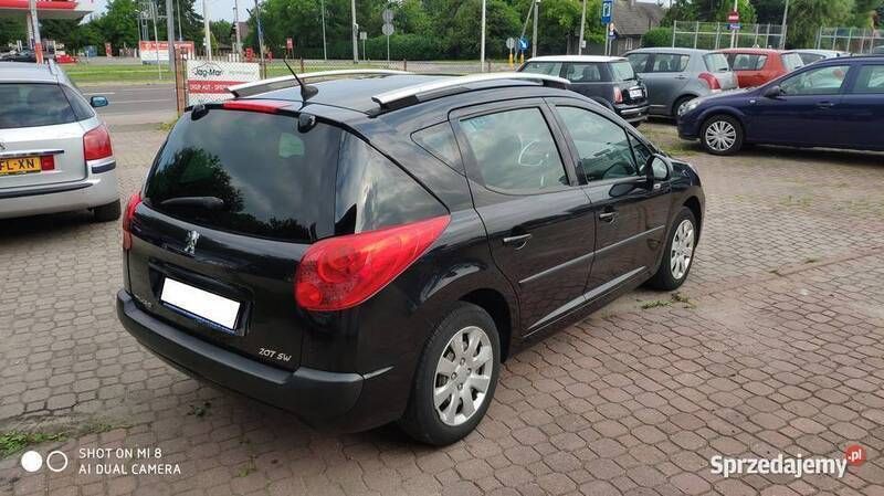 Czarny Używany 2008 Peugeot 207 Sedan/Limuzyna | 13 000 zł (Dość drogi) - Obraz 1/4