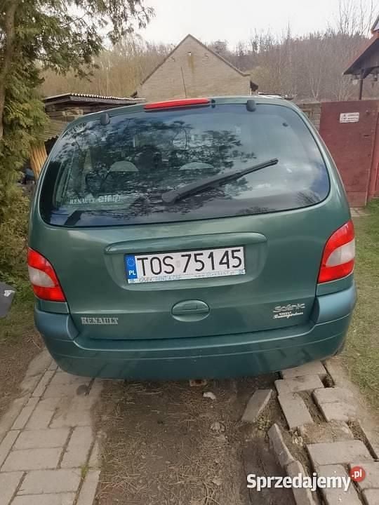 Zielony Używany 2003 Renault Scénic Minivan | 3000 zł (Dobra cena) - Obraz 1/4