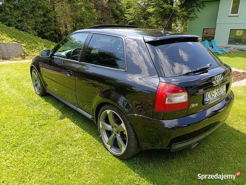 Czarny Używany 2003 Audi S3 Hatchback | 22 000 zł - Obraz 1/4
