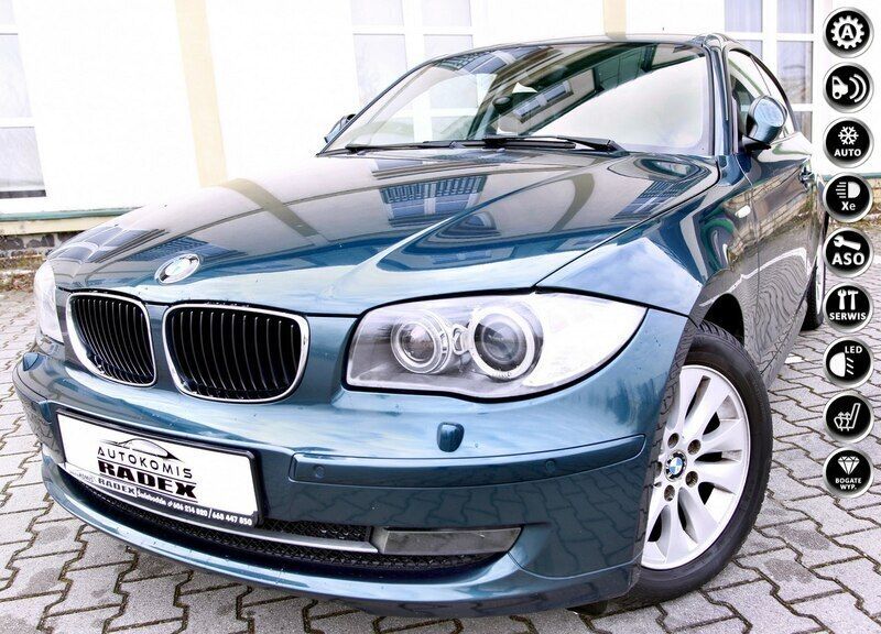 Zielony Używany 2009 BMW 118 Coupé Coupe | 27 900 zł - Obraz 1/4