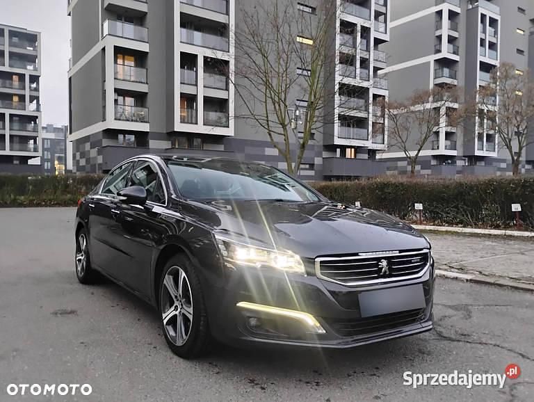Grafitowy Używany 2016 Peugeot 508 Sedan/Limuzyna | 48 500 zł (Uczciwa cena) - Obraz 1/4