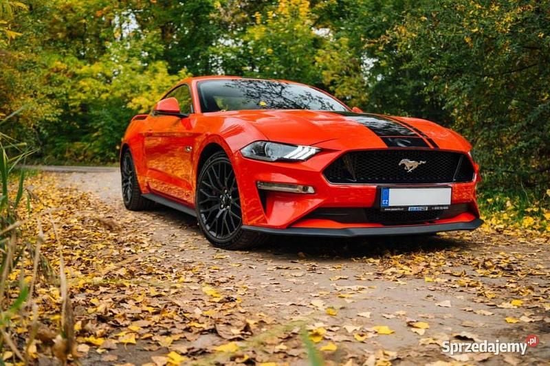 Czerwony Używany 2022 Ford Mustang GT Coupe | 186 000 zł (Dość drogi) - Obraz 1/4