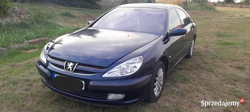 Niebieski Używany 2001 Peugeot 607 Sedan/Limuzyna | 3200 zł - Obraz 1/3