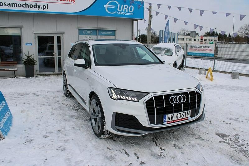 Używany Audi Q7 286 KM (210 kW) 2023 Biały SUV