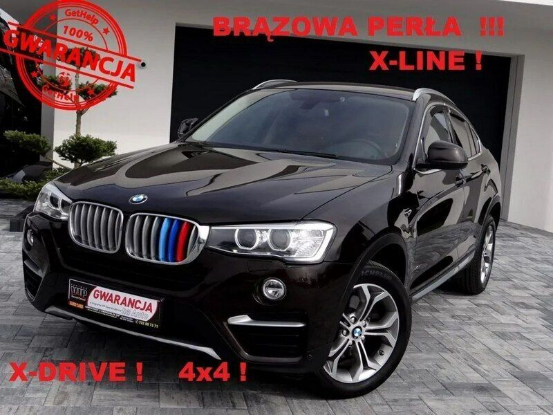 Brązowy Używany 2016 BMW X4 SUV | 109 900 zł (Dość drogi) - Obraz 1/4