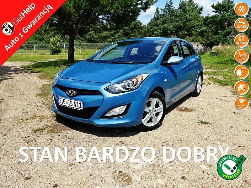 Niebieski Używany 2012 Hyundai i30 Hatchback | 24 990 zł - Obraz 1/4