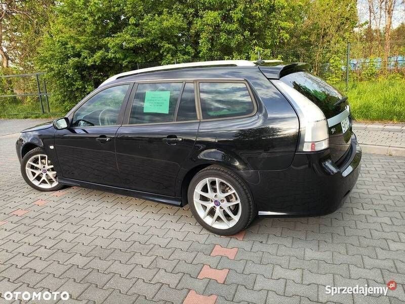 Czarny Używany 2009 Saab 9-3 Sedan/Limuzyna | 11 000 zł (Uczciwa cena) - Obraz 1/4