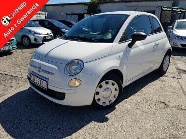 Biały Używany 2010 Fiat 500 Hatchback | 17 900 zł (Uczciwa cena) - Obraz 1/4