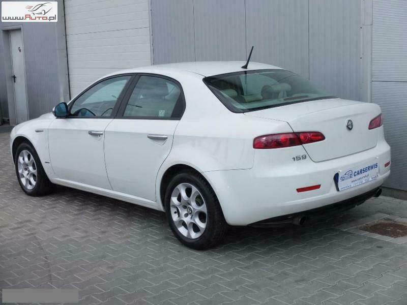Używany Alfa Romeo 159 185 KM (136 kW) 2008 Biały Sedan/Limuzyna