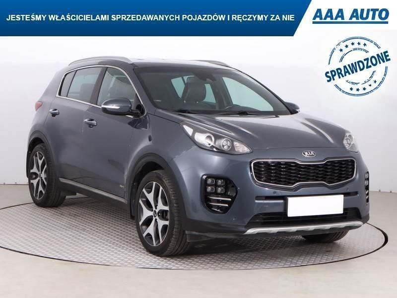 Błękitny Używany 2016 Kia Sportage SUV | 73 999 zł (Uczciwa cena) - Obraz 1/4