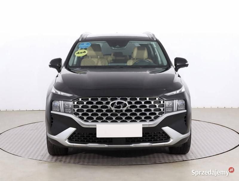 Czarny Używany 2021 Hyundai Santa Fe SUV | 146 999 zł - Obraz 1/4