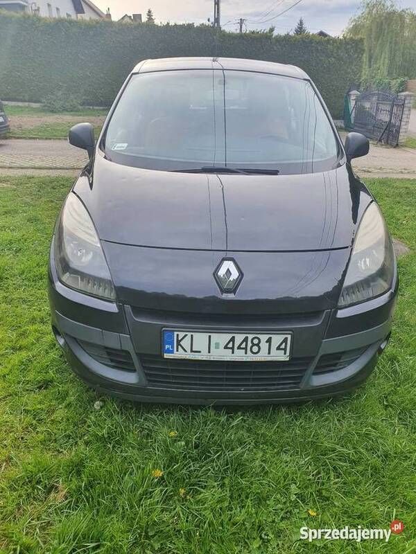 Czarny Używany 2009 Renault Scénic III Minivan | 8990 zł (Super Cena) - Obraz 1/4